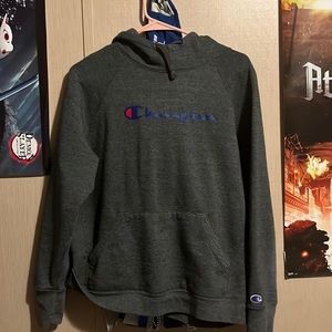 A champion hoodie ,only been worn once